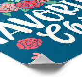 I'm My Mother In Law's Favorite Child Funny Parent ポスター (角)