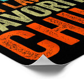 I'm My Mother In Law's Favorite Child Funny Parent ポスター (角)