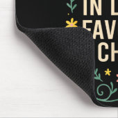 I'm My Mother In Law's Favorite Child Funny Parent マウスパッド (コーナー)