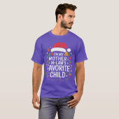 Im My Mother In Laws Favorite Child Santa Mothers  Tシャツ (正面フル)