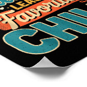 I'm My Nana's Least Favorite Child Funny Parent Fa ポスター (角)