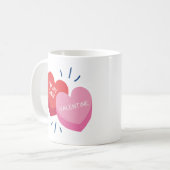 I'm my own valentine Coffee Mug コーヒーマグカップ (正面左)