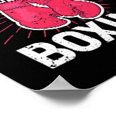 I'm Nicer After Boxing Gym Sport Boxer Fitness ポスター (角)