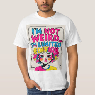 I'm Not 風変わり – 限定版おもしろい引用文T-Shir Tシャツ