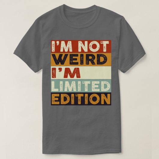 Im Not 風変わり Im Limited Edition Tシャツ (デザイン正面)