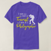 Im Not A観光客Im A Photographer (4) Tシャツ (デザイン正面)