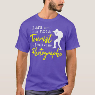 Im Not A観光客Im A Photographer (4) Tシャツ