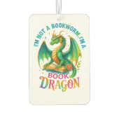 I'm Not A Bookworm.... カーエアーフレッシュナー (裏面)