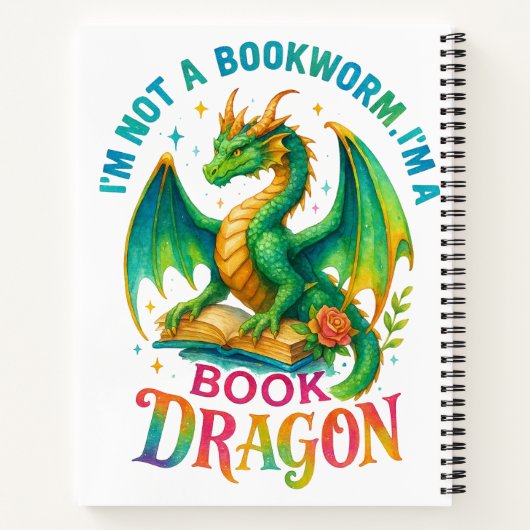 I'm Not A Bookworm....  ノートブック (裏面)