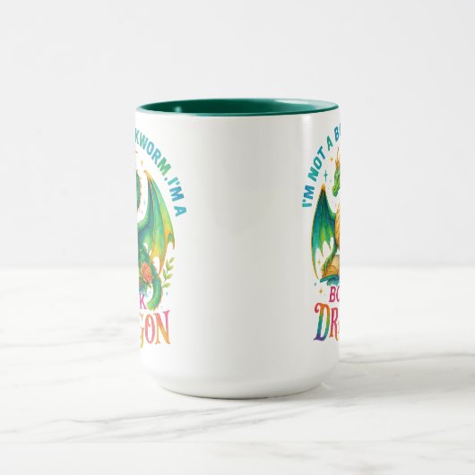 I'm Not A Bookworm....  マグカップ (中央)