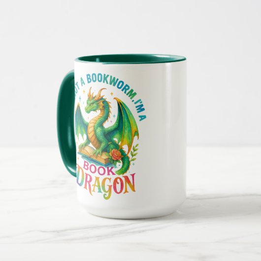 I'm Not A Bookworm....  マグカップ (正面左)