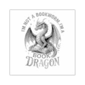 I'm Not A Bookworm....  ラバースタンプ (インプリント)