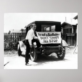 I'M NOT A BOOTLEGGER - PROHIBITION ERA ポスター