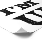 I'm Not A Gym Rat I'm A Gym Unicorn ポスター (角)