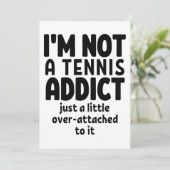 I'm not a tennis addict. カード (スタンド正面)