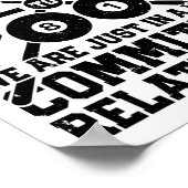 I'm Not Addicted To Pool Funny Billiards Player 8  ポスター (角)