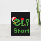 .i'm Not An Elf Im Just Short,funny Christmas 2025 カード (正面)