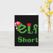 .i'm Not An Elf Im Just Short,funny Christmas 2025 カード (黄色い花)