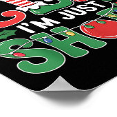 I'm Not An Elf I'm Just Short Matching Group Xmas  ポスター (角)