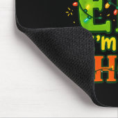 Im Not An Elf Just Short Funny Christmas Xmas Men マウスパッド (コーナー)