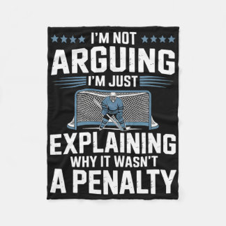 I'm Not Arguing I'm Just Explaining Why It Wasn't  フリースブランケット