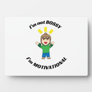 I'm not Bossy フォトプラーク