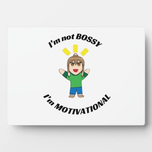 I'm not Bossy フォトプラーク (正面)