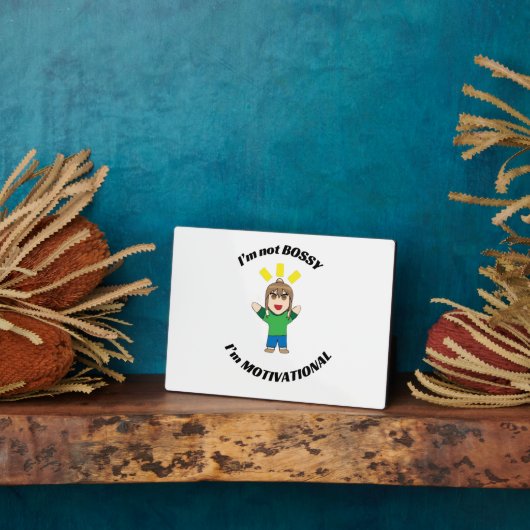 I'm not Bossy フォトプラーク (側面)