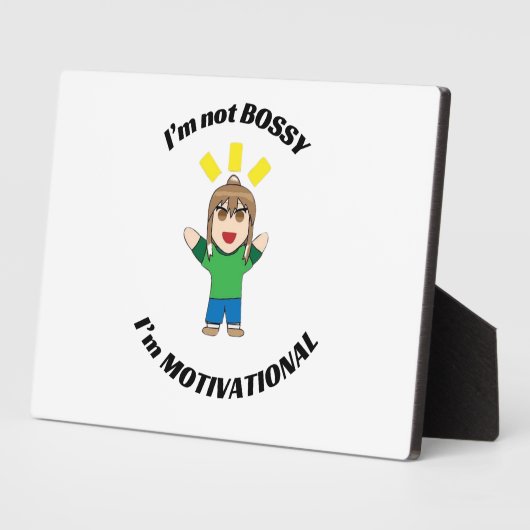 I'm not Bossy フォトプラーク (側面)