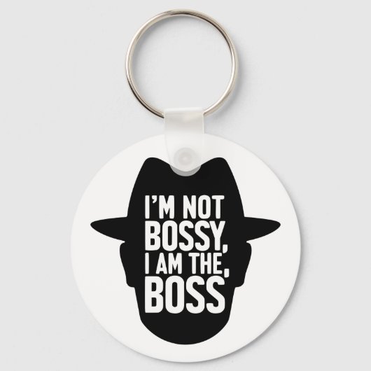 I'm Not Bossy, I Am The Boss キーホルダー (正面)