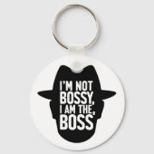 I'm Not Bossy, I Am The Boss キーホルダー (裏面)