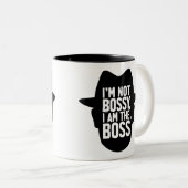 I'm Not Bossy, I Am The Boss ツートーンマグカップ (正面右)