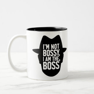 I'm Not Bossy, I Am The Boss ツートーンマグカップ
