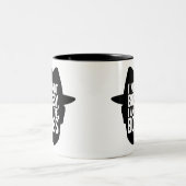 I'm Not Bossy, I Am The Boss ツートーンマグカップ (中央)