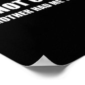 I'm Not Crazy My Mother Had Me Tested Quote ポスター (角)