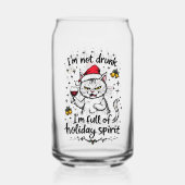 I'm Not Drunk I'm Full of Holiday Spirit ガラス缶 (裏面)