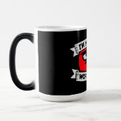 I'm Not Feeling Very Worky Today Lazy Work Humor モーフィングマグカップ (左)