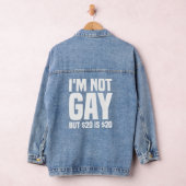 I'm Not Gay But $20 is $20-45324 デニムジャケット (ハンガー)
