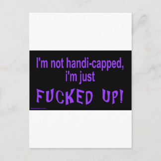 im_not_handicapped_im_just ポストカード