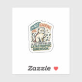 I'm Not Ignoring You Funny Cat Sticker | Sarcastic シール (シート)