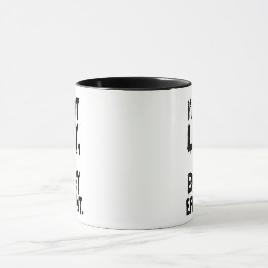 I'm Not Lazy, I'm Energy Efficient coffee mug マグカップ (中央)
