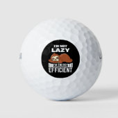 I'm Not Lazy I'm Energy Efficient Funny Sloth ゴルフボール (正面)