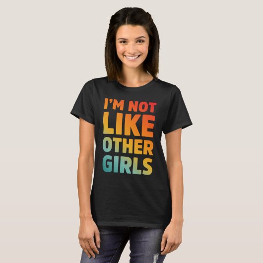 im not like other girls tシャツ (正面フル)