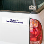 I'm not lost sticker バンパーステッカー (トラック上)