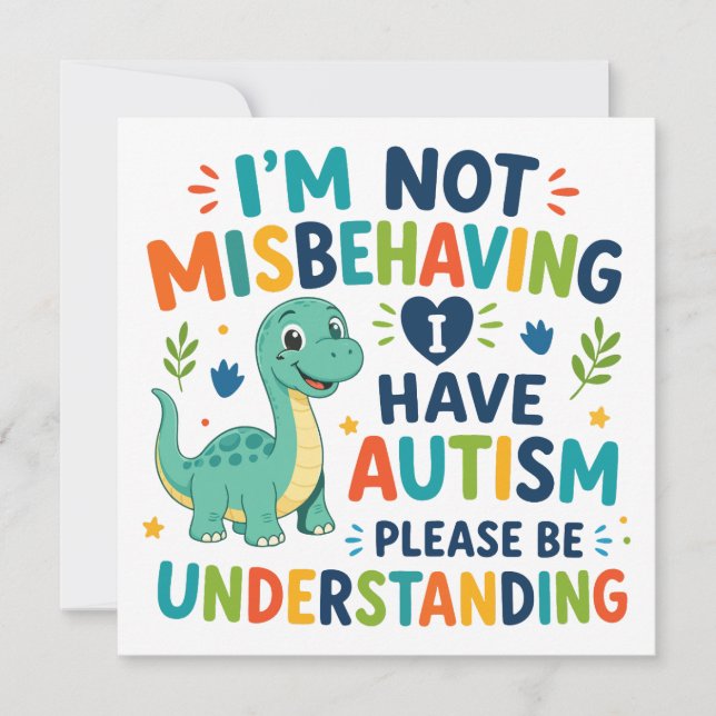 I'm not misbehaving, I have autism (正面)