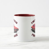 IM NOT OLD IMクラシック車おもしろいのスローガン マグカップ (中央)