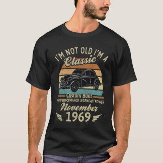 I'M Not Old Im A Born In November 1969 Car Tシャツ