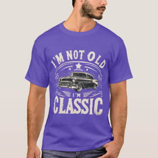 Im Not Old Im Classic Car Enthusiast boy Tシャツ
