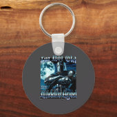 I'm Not Old I'm Middle Aged Funny Knight Joust Gag キーホルダー (正面)