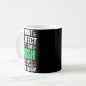 I'm Not Perfect But I Am Irish - Funny Quote  コーヒーマグカップ (正面左)